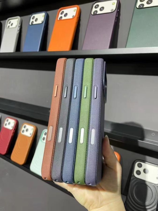 Apple MagSafe Techwoven Hülle für iPhone 17 Pro Max und iPhone 17 Pro in Grün - Bild 3
