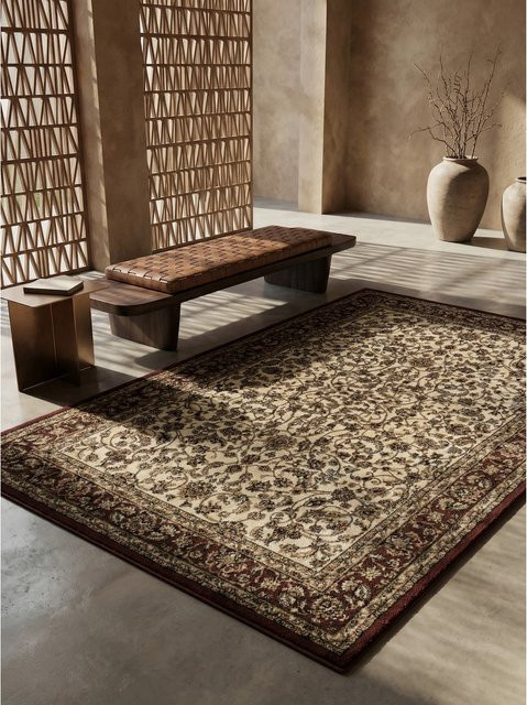 Orientalischer Kurzflorteppich Kadima Design in Beige, B: 200 cm, T: 290 cm - Bild 1