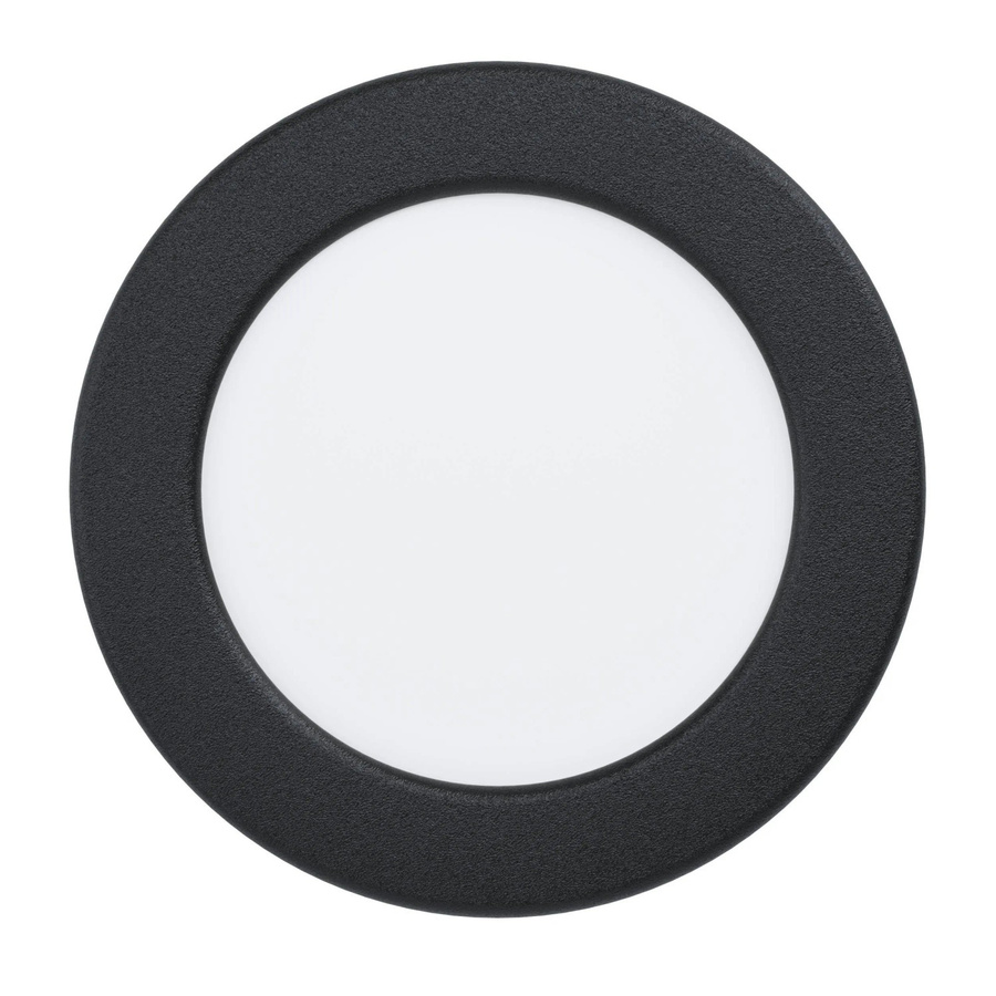 Eglo LED-Einbauspot Fueva 5 in Schwarz mit 4.000K neutralweißem Licht, Durchmesser: 11,7 cm - Bild 2