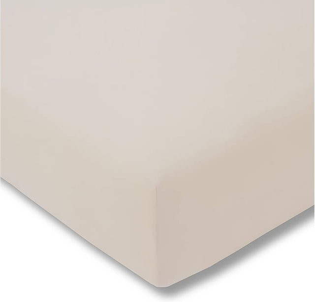 Estella Spannbetttuch aus Feinjersey in Beige - Bild 1
