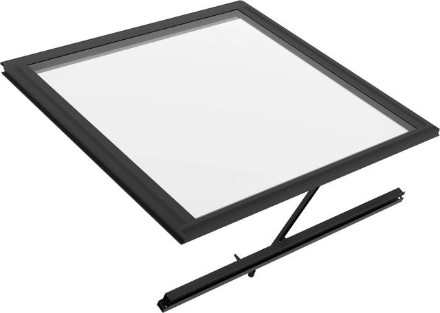 Vitavia Seitenfenster Z ohne Glas, Schwarz, B: 70,8 cm, H: 86,2 cm - Bild 1