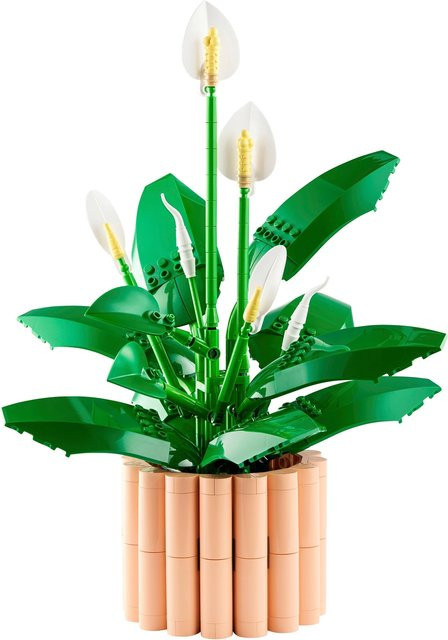 LEGO Botanicals Friedenslilie 11504 künstliche Pflanze in Grün und Weiß - Bild 7