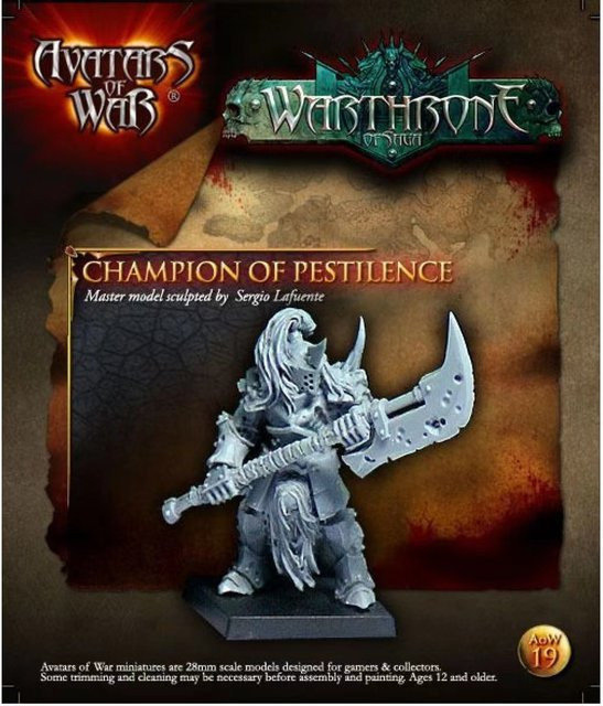 Dark Gods Harbinger of Pestilence, Resin-Modellbausatz, ab 12 Jahren - Bild 1