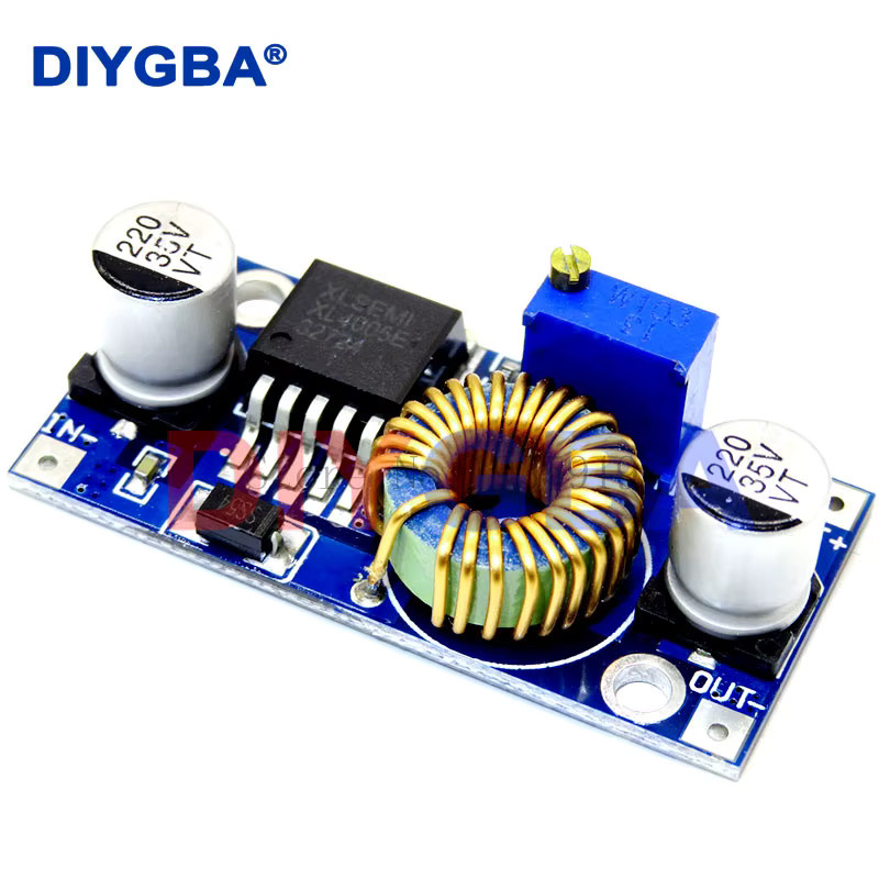 10er Set DNIGEF XL4005 Step Down DC-DC Wandler Modul, 5A Einstellbares Netzteil für LED und Lithium-Ladegeräte, Blau - Bild 2