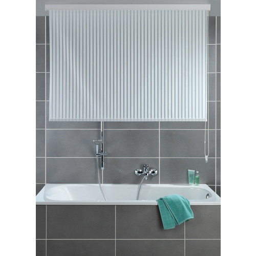 Wenko Duschrollo in Weiß, B: 128 cm, H: 240 cm - Bild 2