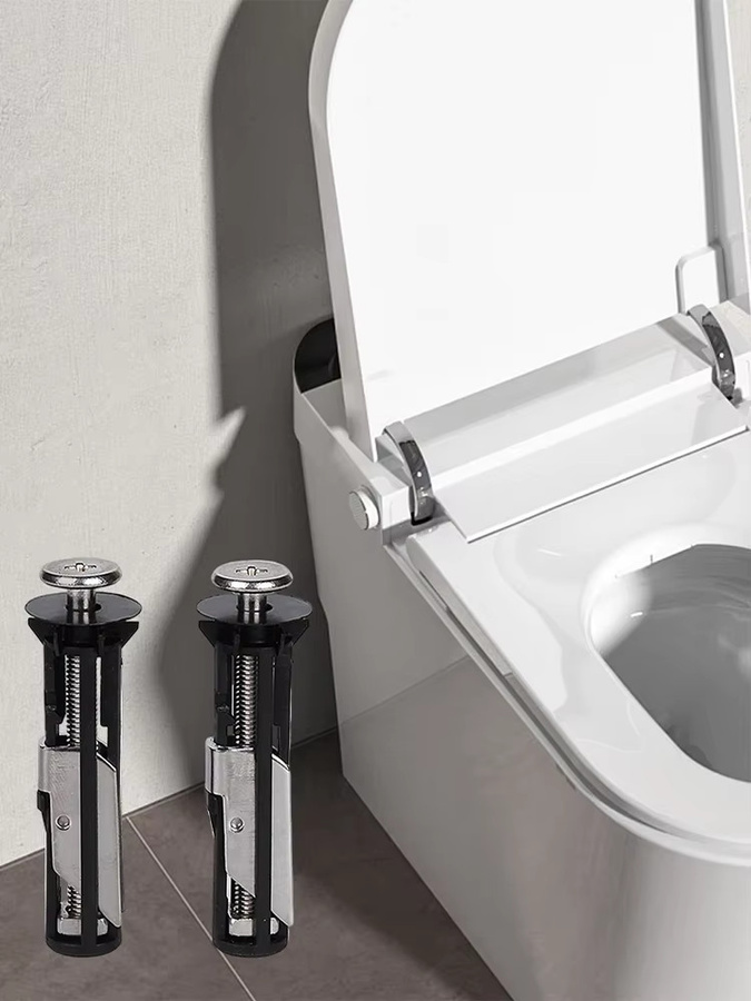 Alloet WC-Sitz-Befestigungsschrauben-Set aus Edelstahl für einfache Installation und Wartung - Bild 5