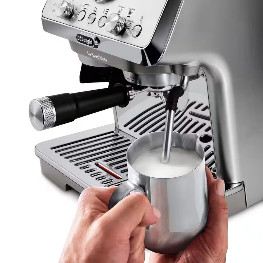 De'Longhi La Specialista Arte Evo EC9255.M Siebträgermaschine in Silber mit 15 bar Druck und 1,7 l Wassertank - Bild 3