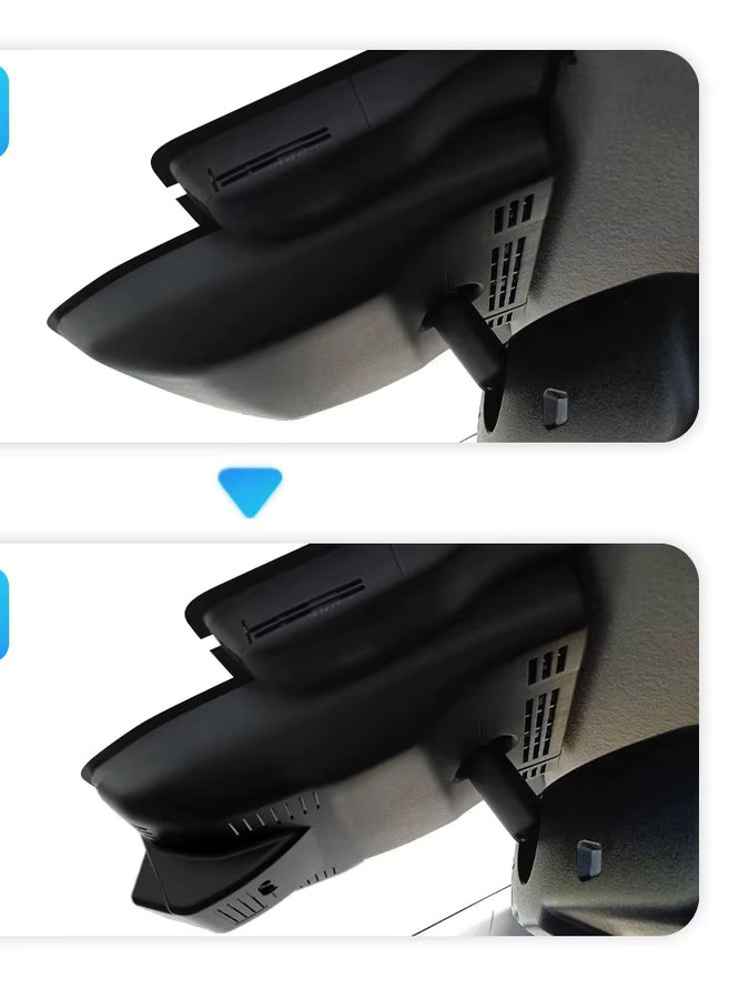 ARB 4K UHD Fahrzeugkamera in Schwarz für Toyota Yaris, Yaris Cross und GR Yaris (Modelljahre 2024-2026) im OEM-Style - Bild 2