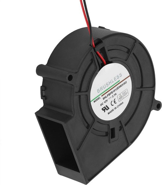 Tragbarer BBQ-Ventilator mfySpace für Holzkohle in Weiß - Bild 1