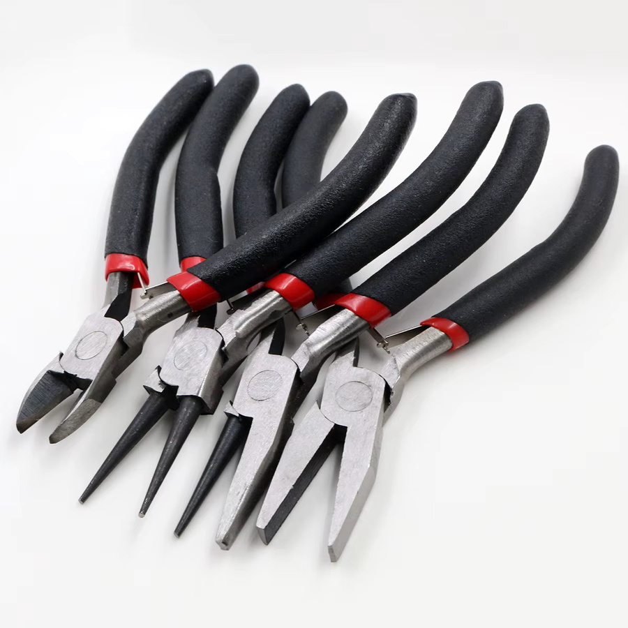 Wadsfred Schmuckzange aus gehärtetem Stahl mit rundem Ende für DIY-Perlenarbeiten und Reparaturen - Bild 4