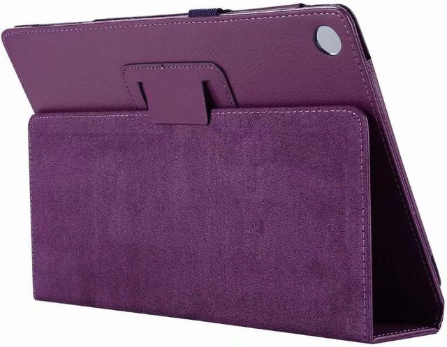 Lenovo Tab 4 10 und Tab 4 10 Plus Schutzhülle aus PU-Leder in Violett - Bild 1