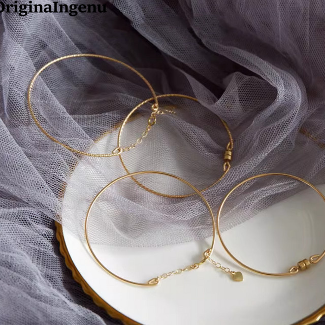 OriginaIngenu Armreif, 14K Gold gefüllt, Klassisch, Unisex - Bild 1