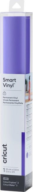 Cricut Smart Vinyl Permanent Selbstklebende Vinylfolie, Farbe: Purple, B: 33 cm, L: 90 cm - Bild 1