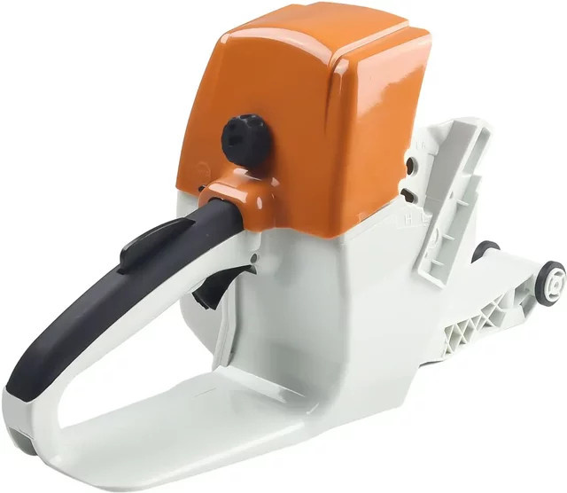 DAZZLEEX Hintere Griffabdeckungsbaugruppe mit Luftfilter in Orange für Benzin-Kettensäge 038 038AV MS380 - Bild 1