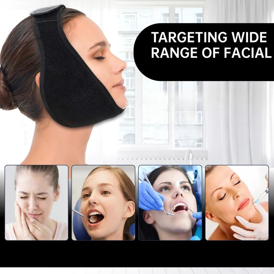 Wisdom Teeth Ice Pack Kopfwickel, 4 Gel-Packungen, Unisex - Bild 4
