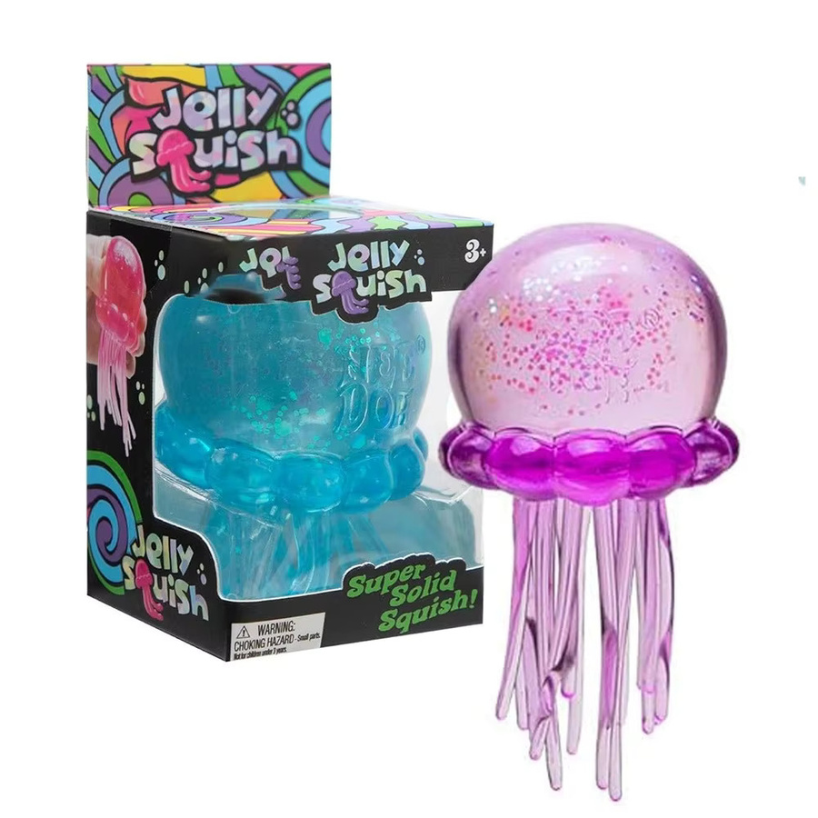 NeeDoh Quallen- & Würfel-Squish-Spielzeug, purple - Bild 3