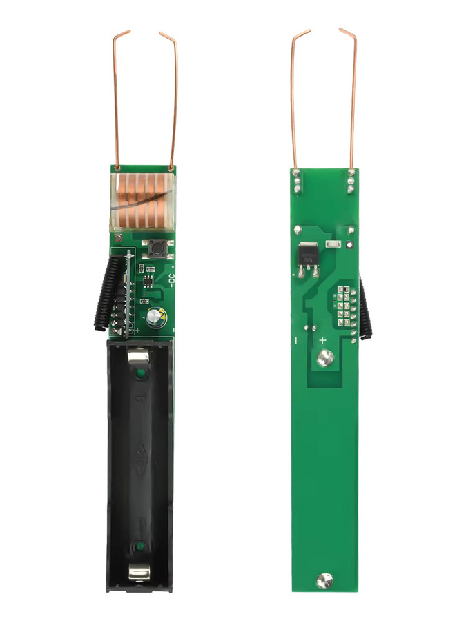 DC 3,7V Batteriegehäuse mit integriertem 50-Meter-Fernbedienungs-Zündmodul und Boost-Spule für Lichtbogenentladung inklusive Fernbedienung - Bild 3