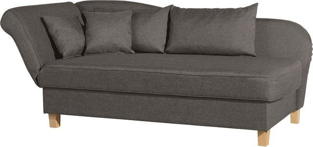 Max Winzer Selma Recamiere mit klappbarem Armteil links in Braun - Bild 1