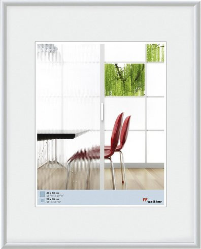Walther Design Bilderrahmen GALERIA aus Kunststoff in Weiß, B x H: 50,9 x 61,1 cm - Bild 1