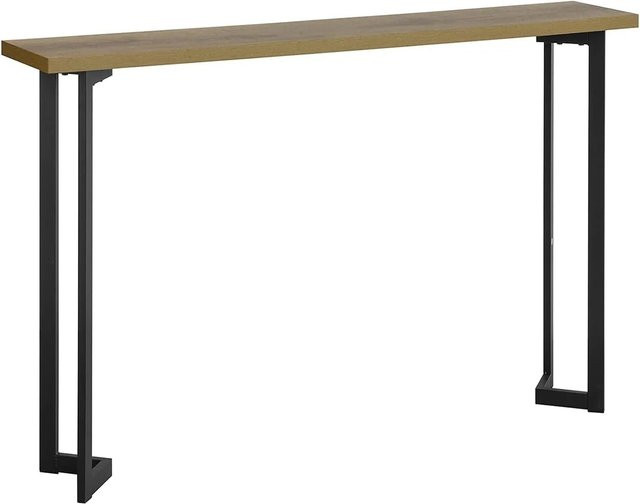 SoBuy Konsolentisch im Vintage Design in Braun, Sideboard Kommode FSB50-PF, B/T/H: 120 x 20 x 75 cm - Bild 1