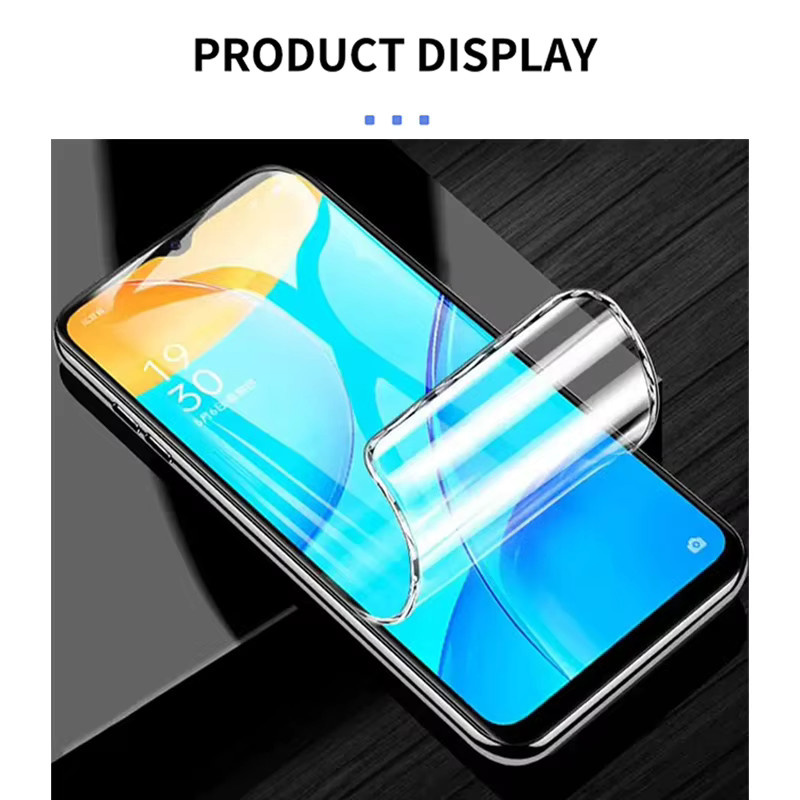 4 Stück Hydrogel Displayschutzfolie für Huawei P30 P20 P40 P50 Pro Mate 30 20 40 60 Lite Full Cover transparent - Bild 6