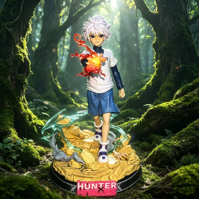 Bandai HUNTER×HUNTER Killua Zoldyck Figur, 28cm - Bild 1