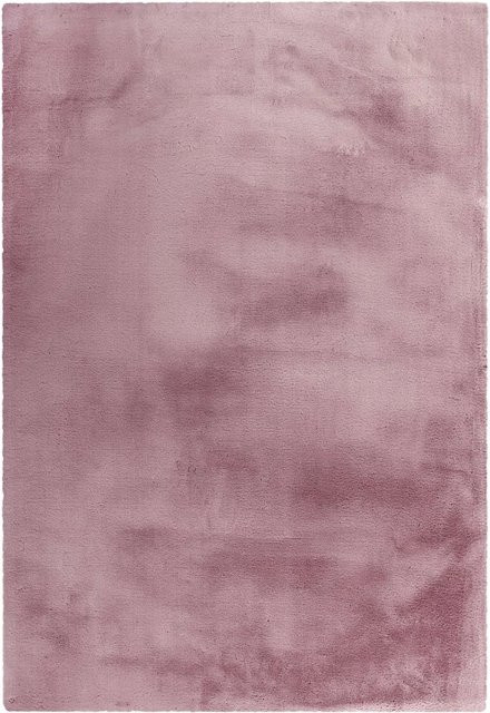 MeGusta Hochflorteppich Uni Rosa Modern mit weicher Haptik B: 200 cm, T: 290 cm - Bild 1
