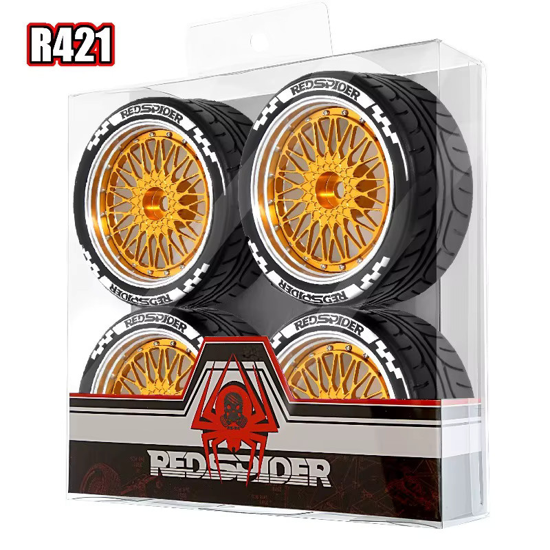 TIMEA RC Rennräder Reifen, Metallfelgen, 1/10 - Bild 2