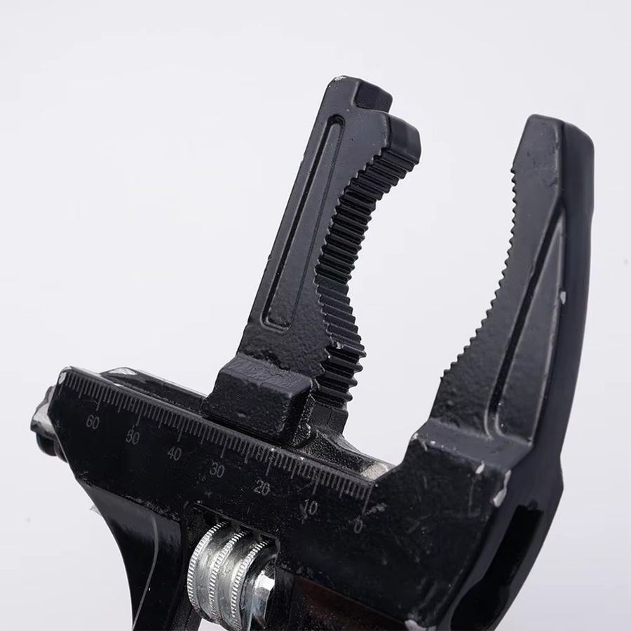 Universal Reparatur Set für Badezimmer mit verstellbarer Rohrzange und Mutterschlüssel, Öffnungsweite 6-68mm, Schwarz - Bild 3