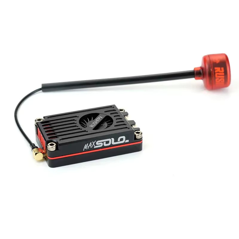Rush Tank Max Solo 5,8 GHz 2,5 W VTX Video Sender mit CNC-Shell für RC FPV Langstrecken-Drohnen in Schwarz - Bild 2