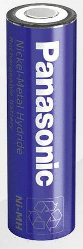 Panasonic U-Serie Solar Mignon AA NiMH Akku, 1280 mAh, 1.2V, Blau - Bild 1