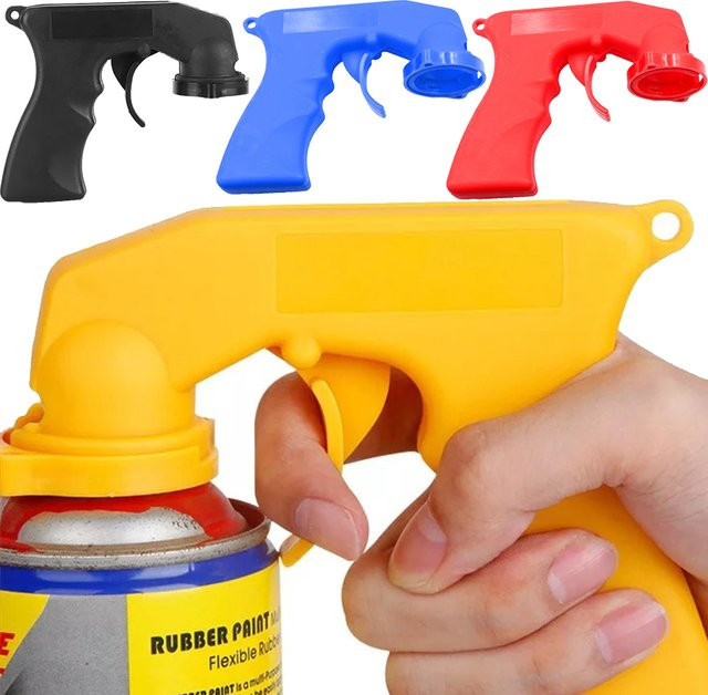 Auro Sprühadapter für Lack und Pflege mit Griff und Trigger-Verriegelung als Wartungs- und Reparaturwerkzeug - Bild 1