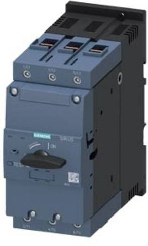 Siemens 3RV2342-4HC10 Leistungsschalter grau, Schaltspannung max. 690 V/AC, B/H/T: 7,0 x 16,5 x 17,6 cm - Bild 1