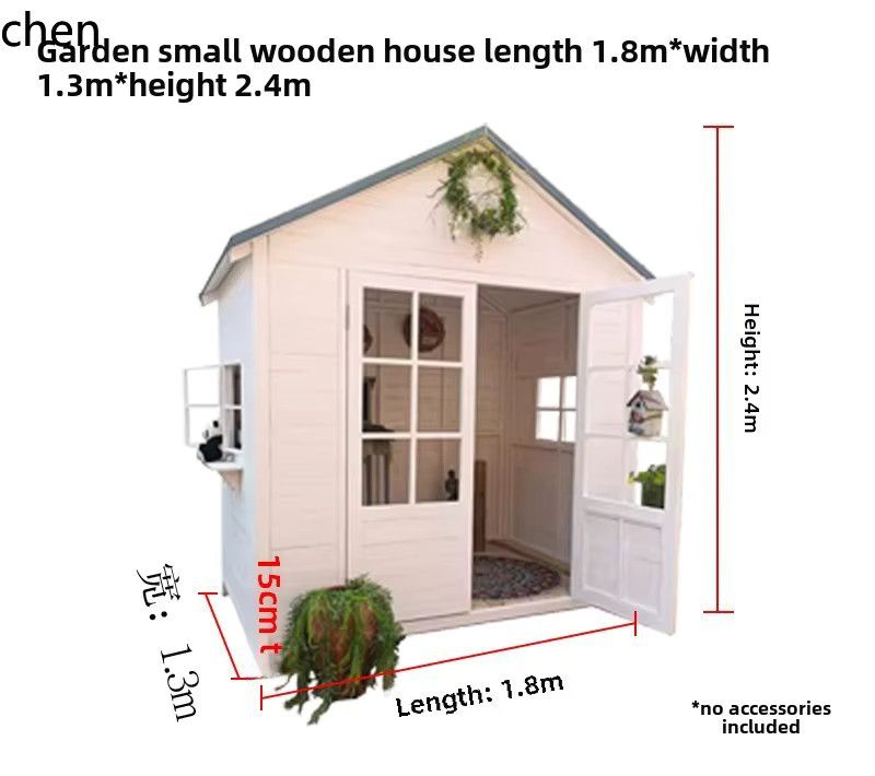 HT Holzhaus Pavillon für Garten und Outdoor zur Montage - Bild 2