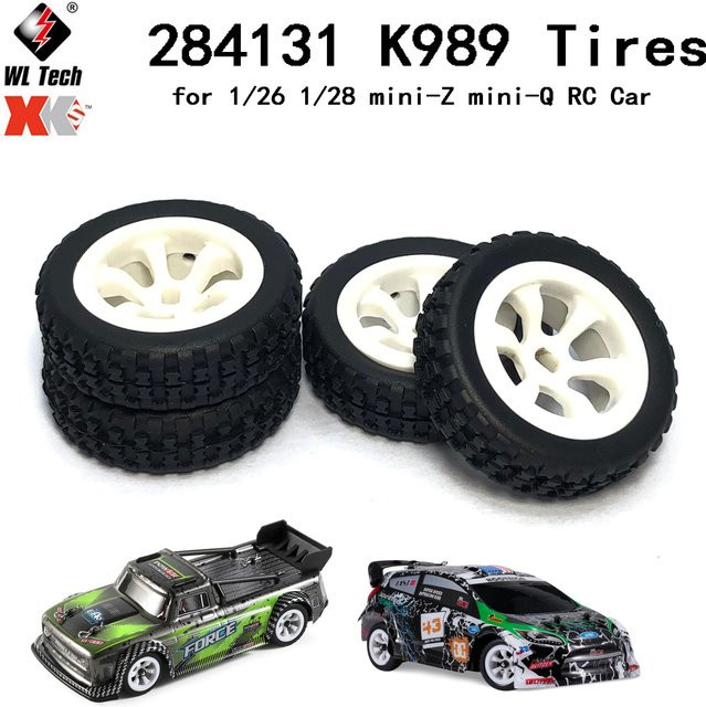Wltoys Felgennabe mit Reifen, RC Auto Ersatzteile - Bild 1