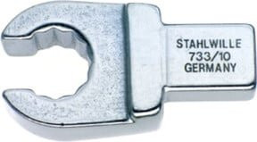 Stahlwille OPEN-RING-Einsteckwerkzeug in Silber mit 11 mm Schlüsselweite und 9 x 12 mm Werkzeugaufnahme - Bild 1