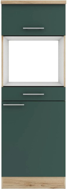 OPTIFIT Savona405 Küchen-Geräteumbauschrank in Steingrün, Breite: 60 cm - Bild 1