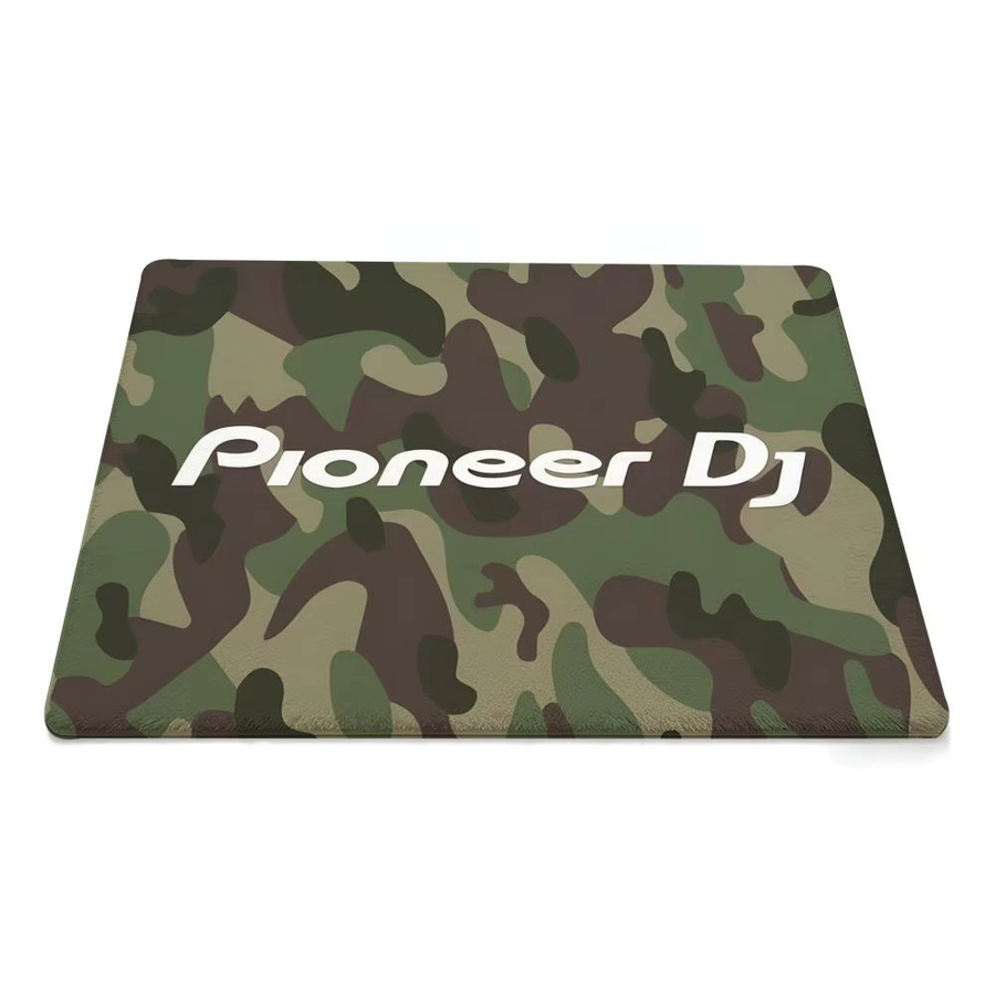 DJ Pioneers DJ Pro Bodenmatte aus Flanell, rutschfester Teppich in White/Multicolour, B/T: 60 x 40 cm - Bild 4