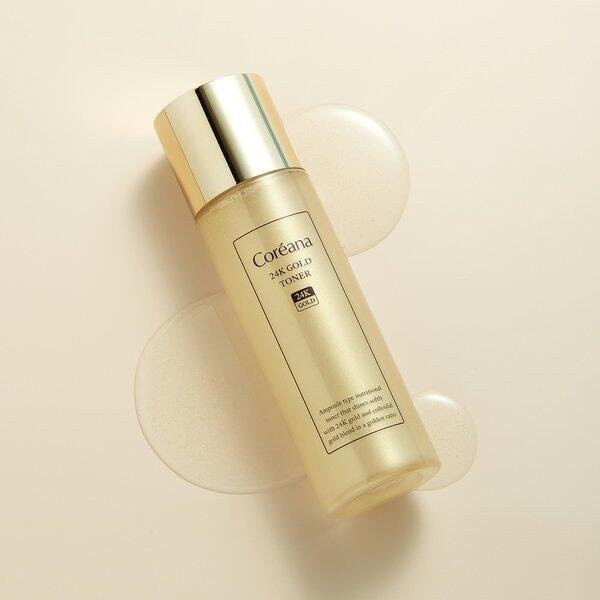 Coreana 24K Gold Toner, 150 ml, für trockene Haut - Bild 1