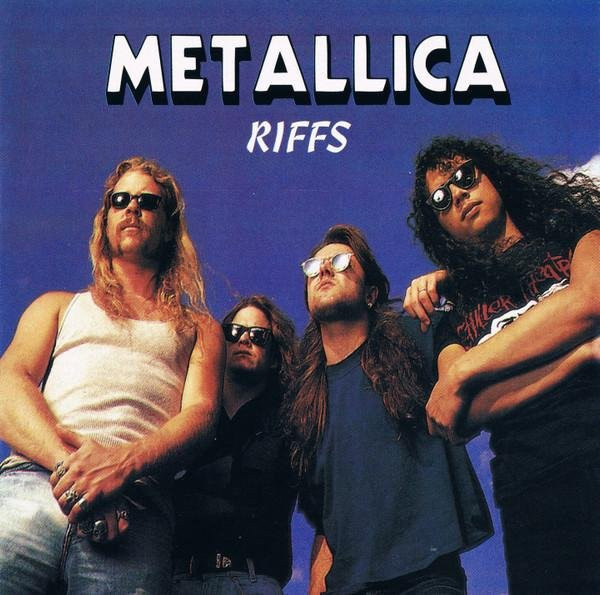 Metallica CD Riffs Pipeline 1994 Rock Musikalbum Schwarz Gebraucht - Bild 1