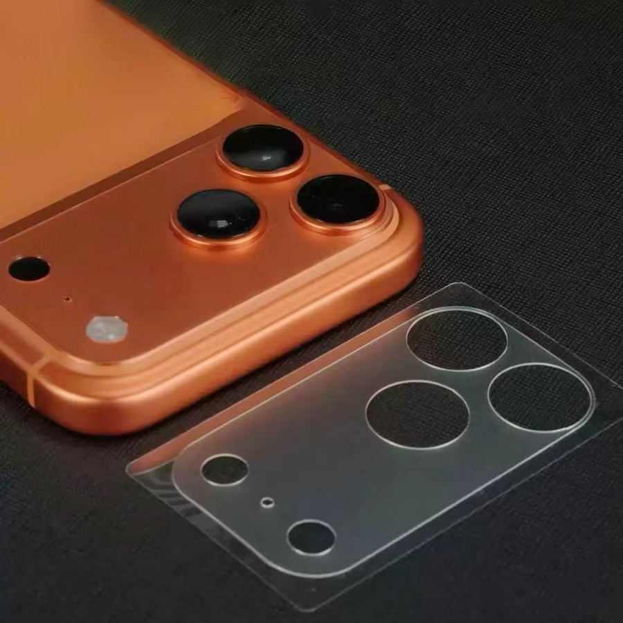 NNBILI Schutzfolie für iPhone 17 Pro Max Air, 3-5 Stück, HD oder Matt, transparente Faser-Hohl-Linsen-Chassis-Folie - Bild 2