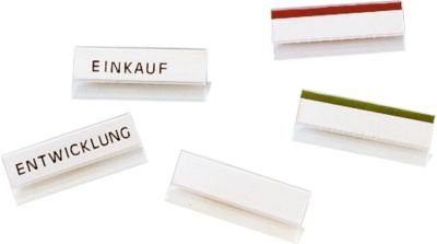 Tarifold Aufsteckreiter transparent Breite: 25 mm - Bild 1