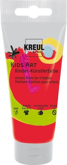 KREUL Kids Art Kinder-Künstlerfarbe Zinnoberrot Wasserbasis - Bild 1