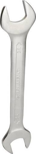 Brilliant Tools Doppel-Maulschlüssel aus Chrom-Vanadium in Silber, Schlüsselweite: 25 - 28 mm - Bild 1