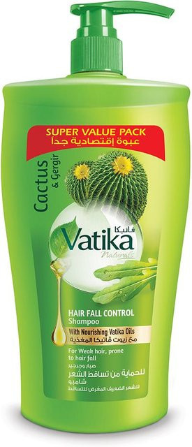 Vatika Naturals Shampoo Cactus and Gergir, 900 ml, Normales Haar - Bild 1
