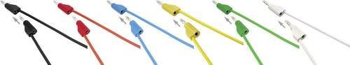 Voltcraft MSB-300 Messleitungs-Set mit 4mm Lamellensteckern aus Silikon, 12 Stück, Multicolor - Bild 1