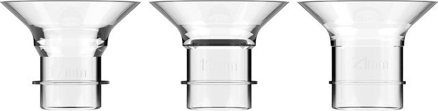 Spectra Muttermilchpumpen Flansch-Einsätze aus Silikon, transparent, 21 mm - Bild 1