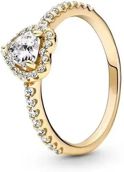 WEIQI123 Ring, 925 Silber, Herzförmig, Zirkonia, Damen - Bild 1