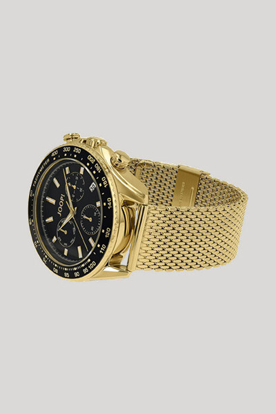 Joop! Chronograph, Edelstahl, Gold/Schwarz, Quarz, Herren - Bild 3