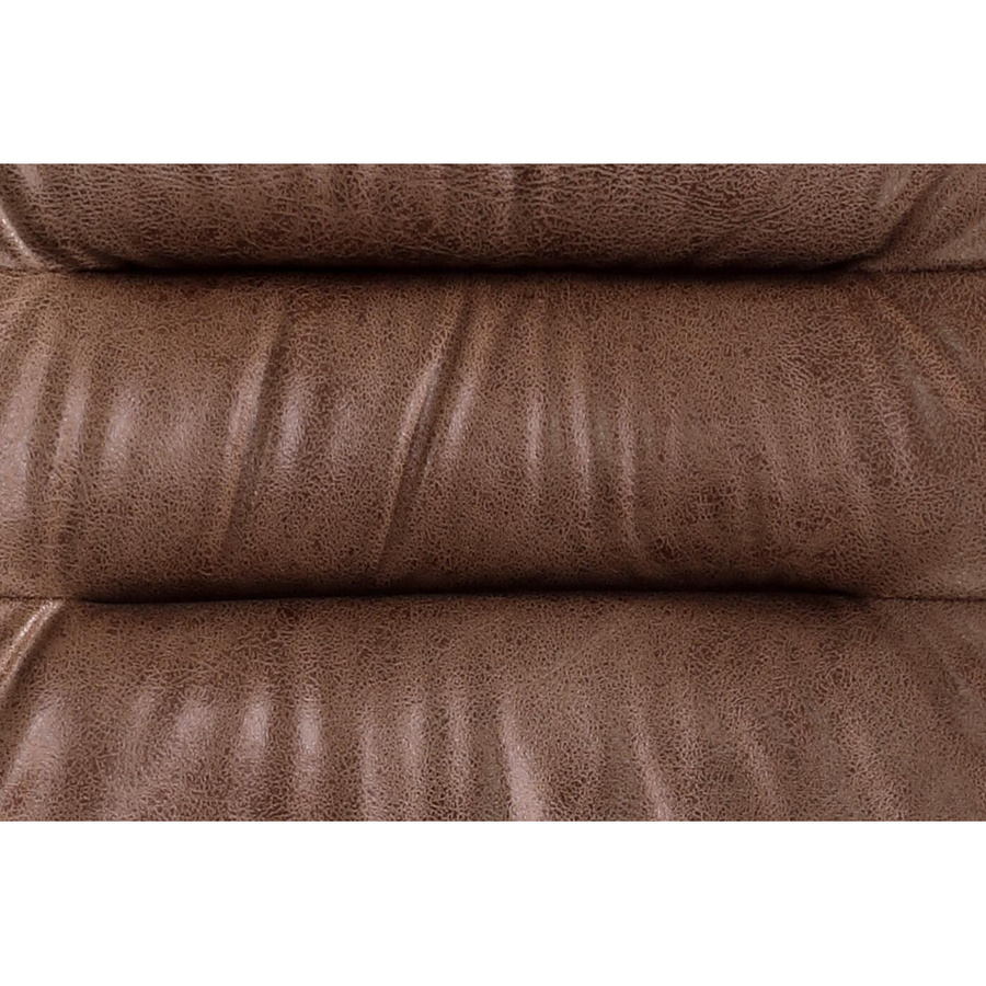 Hela Schwingstuhl Paula 4er Set in Braun aus Microfaser mit Edelstahlgestell B/H/T: 45 x 102 x 65 cm - Bild 3